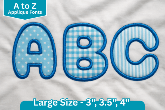 Bubble Applique Embroidery Font Review