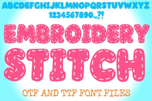 Embroidery Stitch Sewing Alphabet Letter Review