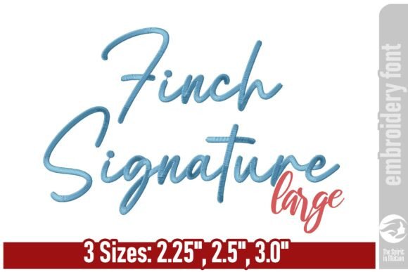 Finch Signature Embroidery Font Review