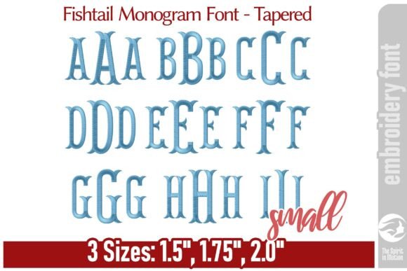 Fishtail Monogram Font: Elegant Tapered S Review