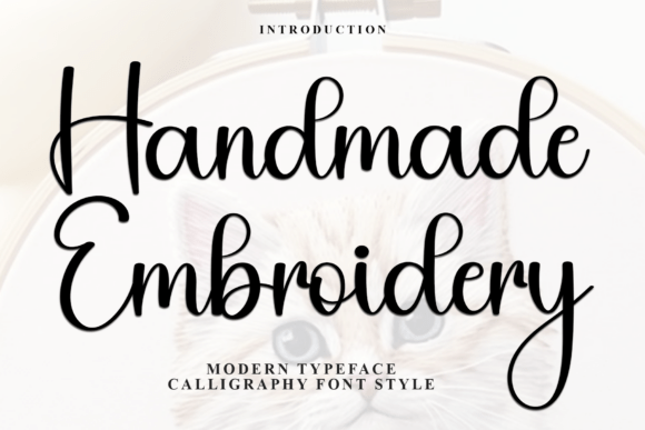 Handmade Embroidery: A Holiday Font Review