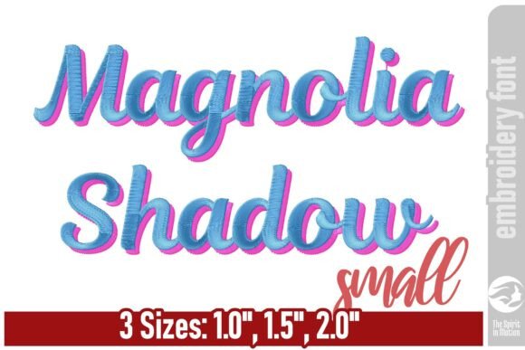 Magnolia Shadow Embroidery Font: A Designer’s Review