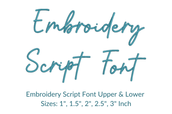 Nostalgia Font Embroidery Design Review