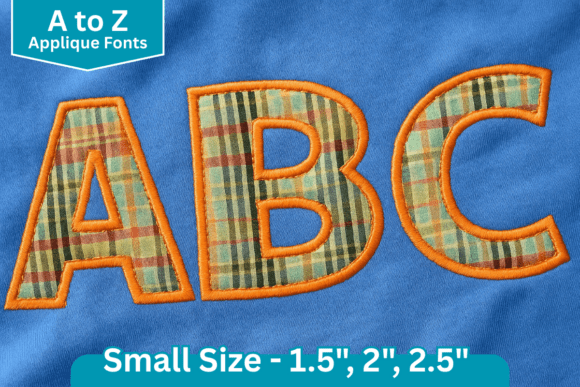Retro Block Applique Embroidery Font Review