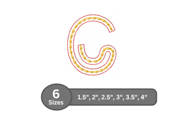 Rope Twist Alphabet -C