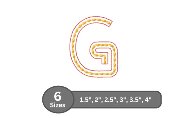 Rope Twist Alphabet G: Craft Fair Review