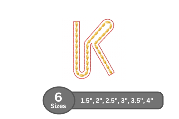 Rope Twist Alphabet -K: A Seasonal Embroidery Review