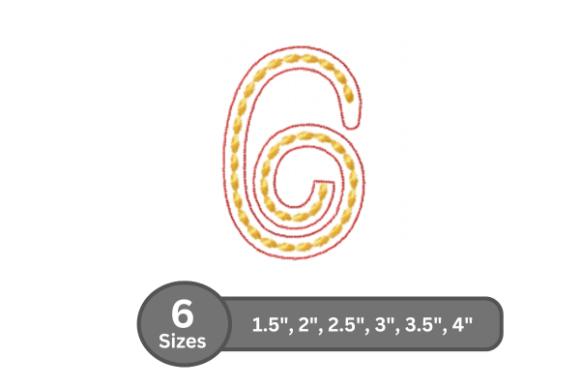 Rope Twist Number -6: A Warm, Textured Touch for Personalized Gifts