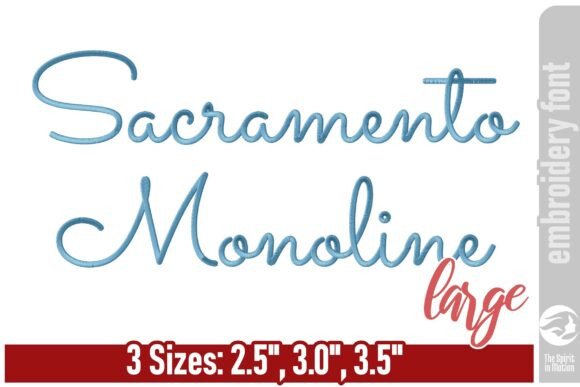 Sacramento Monoline Font: Boutique Sweatshirt Review