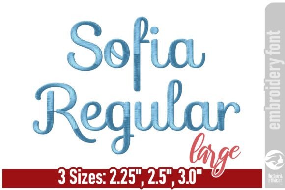 Sofia Regular Embroidery Font: A Holiday Review