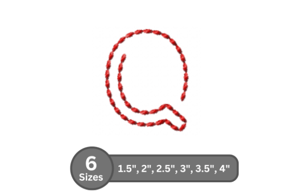 Soft Cord Alphabet -Q