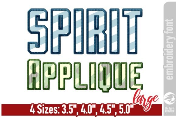 Spirit Applique Embroidery Font: A Business Review